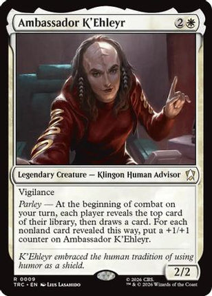 Ambassador K'Ehleyr (TRC-009) - Commander: Star Trek