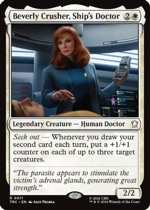 Beverly Crusher, Ship's Doctor (TRC-011) - Commander: Star Trek