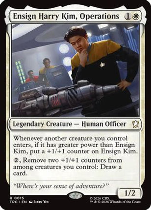 Ensign Harry Kim, Operations (TRC-015) - Commander: Star Trek