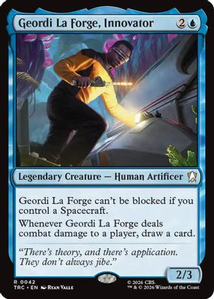 Geordi La Forge, Innovator (TRC-042) - Commander: Star Trek