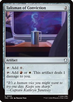 Talisman of Conviction (Surge Foil) (TRC-503) - Commander: Star Trek Foil