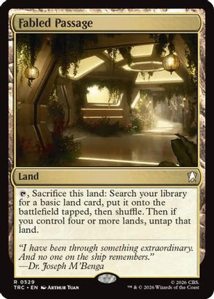 Fabled Passage (Surge Foil) (TRC-529) - Commander: Star Trek Foil
