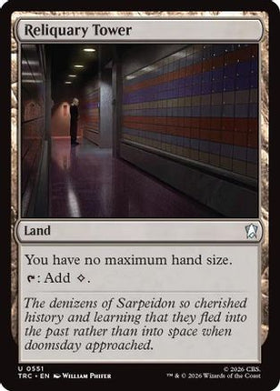Reliquary Tower (Surge Foil) (TRC-551) - Commander: Star Trek Foil