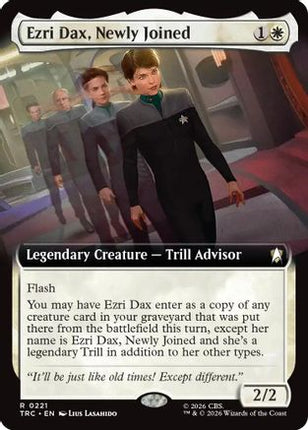 Ezri Dax, Newly Joined (Extended Art) (TRC-221) - Commander: Star Trek