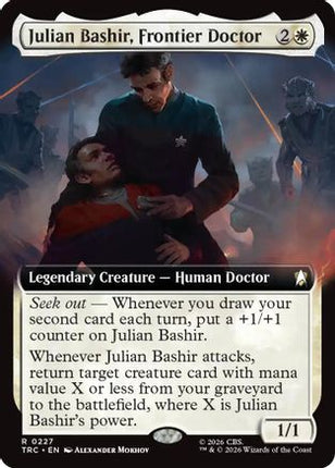 Julian Bashir, Frontier Doctor (Extended Art) (TRC-227) - Commander: Star Trek