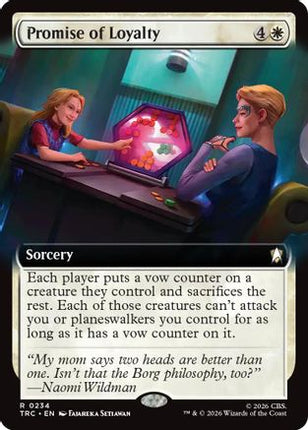 Promise of Loyalty (Extended Art) (TRC-234) - Commander: Star Trek