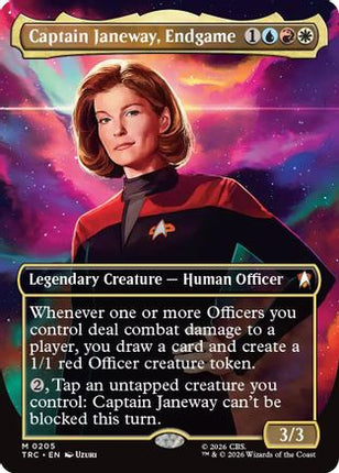 Captain Janeway, Endgame (Borderless) (TRC-205) - Commander: Star Trek Foil