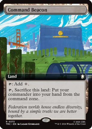 Command Beacon (Extended Art) (TRC-373) - Commander: Star Trek