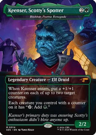 Keenser, Scotty's Spotter - Rishkar, Peema Renegade (Borderless) (SDS-014) - Star Trek: Stardates Foil