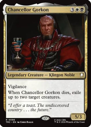 Chancellor Gorkon (TRC-086) - Commander: Star Trek