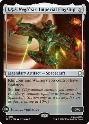 I.K.S. Negh'Var, Imperial Flagship (TRC-113) - Commander: Star Trek