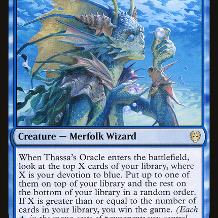 Thassa's Oracle (THB-073) - Theros Beyond Death Foil