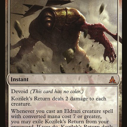 Kozilek's Return (OGW-098) - Oath of the Gatewatch: (devoid)
