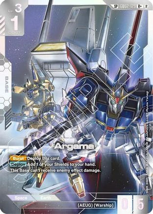 Argama (SP) (R+) (GD02-129) - Stardust Trails Holofoil
