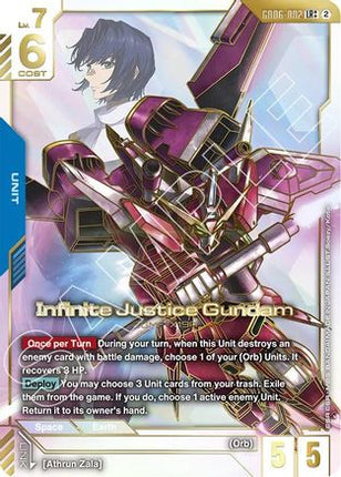 Infinite Justice Gundam (LR++) (GD06-002) - Stardust Trails Holofoil