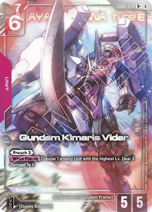 Gundam Kimaris Vidar (R+) (GD06-038) - Stardust Trails Holofoil