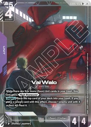 Val Walo (R+) (GD06-052) - Stardust Trails Holofoil