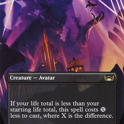 Shadow of Mortality (SNC-287) - Streets of New Capenna (Borderless) Foil