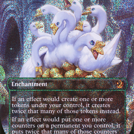 Doubling Season (WOT-101) - Wilds of Eldraine: Enchanting Tales (Borderless) Foil