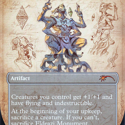 Eldrazi Monument (SLD-603) - Secret Lair Drop (Borderless) Foil