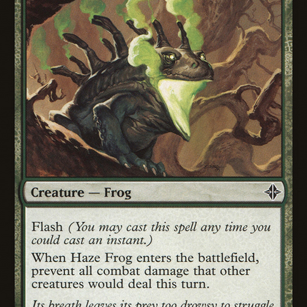 Haze Frog (ROE-187) - Rise of the Eldrazi Foil