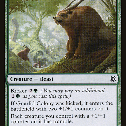 Gnarlid Colony (ZNR-185) - Zendikar Rising