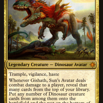 Gishath, Sun's Avatar (XLN-222) - Ixalan