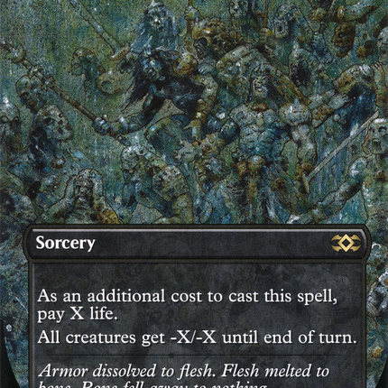 Toxic Deluge (2XM-345) - Double Masters (Borderless) Foil