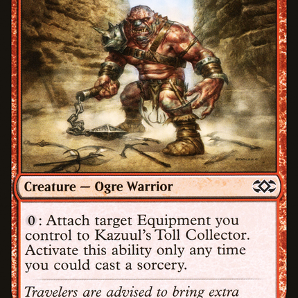 Kazuul's Toll Collector (2XM-133) - Double Masters Foil