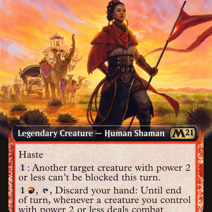 Subira, Tulzidi Caravanner (M21-368) - Core Set 2021: (Extended Art)