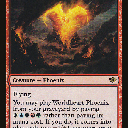 Worldheart Phoenix (CON-077) - Conflux Foil