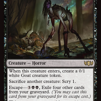 Woe Strider (TDC-201) - Commander: Tarkir: Dragonstorm