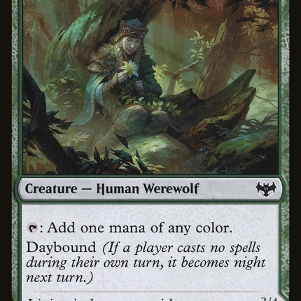 Weaver of Blossoms // Blossom-Clad Werewolf (VOW-226) - Innistrad: Crimson Vow: (Double Faced Transform) Foil