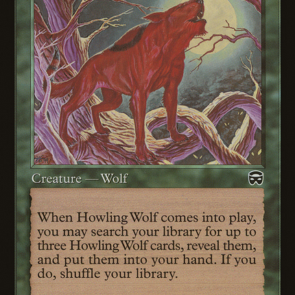 Howling Wolf (MMQ-252) - Mercadian Masques