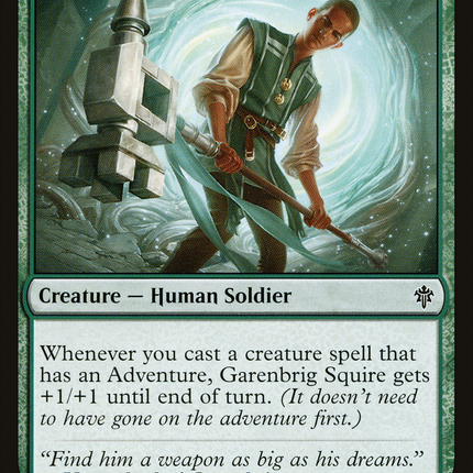 Garenbrig Squire (ELD-158) - Throne of Eldraine