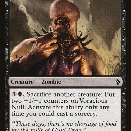 Voracious Null (BFZ-125) - Battle for Zendikar