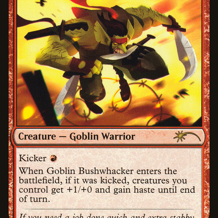 Goblin Bushwhacker (SLD-017) - Secret Lair Drop