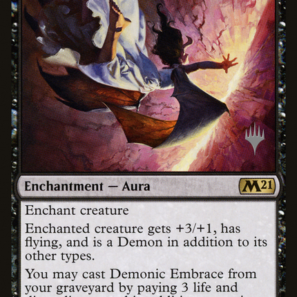 Demonic Embrace (PPM21-095) - Core Set 2021 Promos