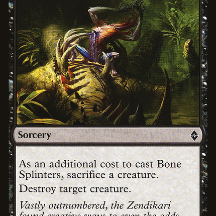 Bone Splinters (BFZ-105) - Battle for Zendikar