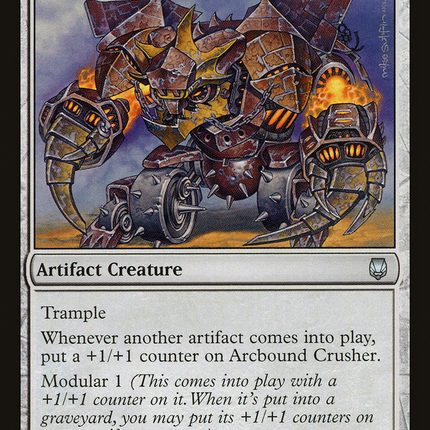 Arcbound Crusher (DST-095) - Darksteel Foil