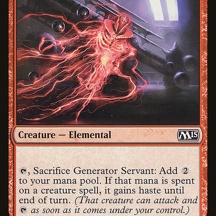 Generator Servant (M15-143) - Magic 2015 Foil
