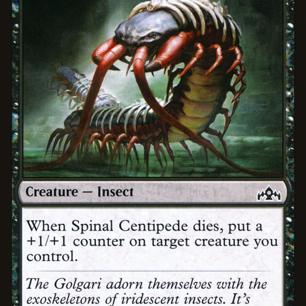 Spinal Centipede (GRN-086) - Guilds of Ravnica Foil