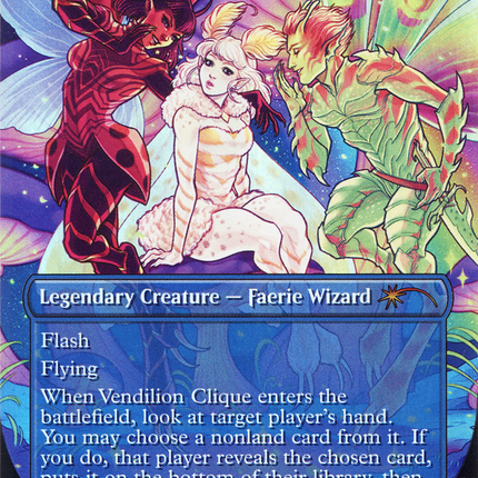 Vendilion Clique (SLD-118) - Secret Lair Drop (Borderless) Foil