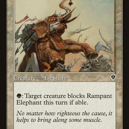 Rampant Elephant (INV-028) - Invasion