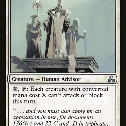 Droning Bureaucrats (GPT-004) - Guildpact Foil