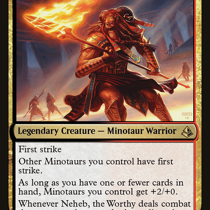 Neheb, the Worthy (AKH-203) - Amonkhet