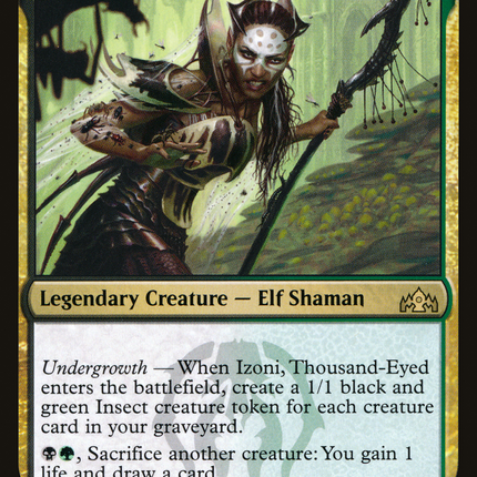Izoni, Thousand-Eyed (GRN-180) - Guilds of Ravnica