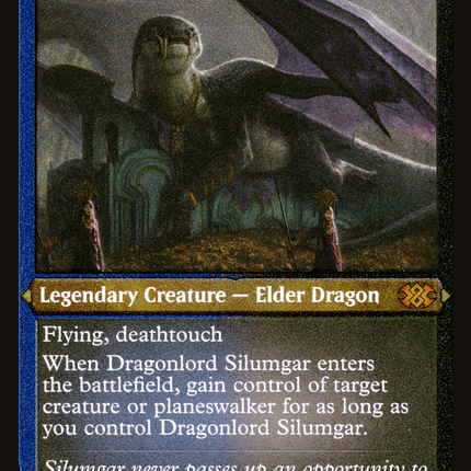 Dragonlord Silumgar (Foil Etched) (2X2-488) - Double Masters 2022 Foil