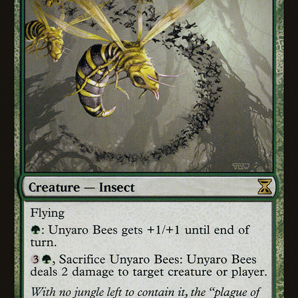 Unyaro Bees (TSP-231) - Time Spiral Foil