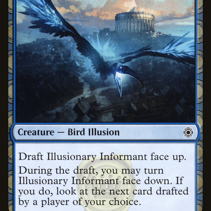 Illusionary Informant (CN2-032) - Conspiracy: Take the Crown: (draft) Foil